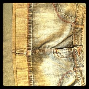 Jean skirt